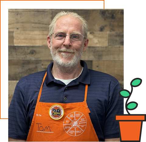 Kendra, Pro Experience Manager at The Home Depot, who began her career as a part-time cashier.