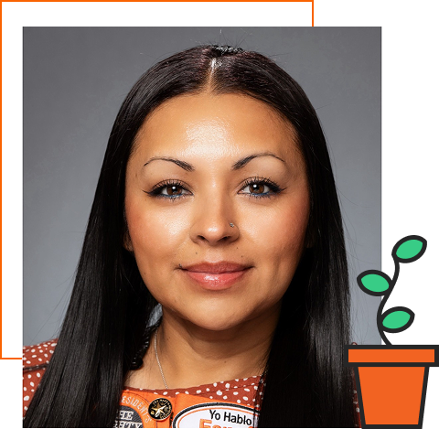 Kendra, Pro Experience Manager at The Home Depot, who began her career as a part-time cashier.